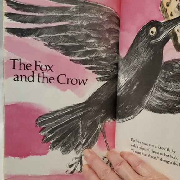 BOOK -- VTG "Three Aesop Fox Fables" Hardback Beautiful - Picture 11 of 16